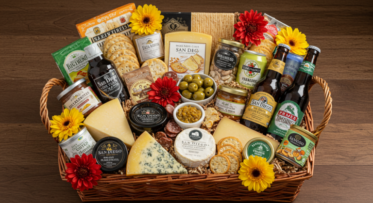 Indulge in Gourmet Gift Baskets: San Diego’s Finest Treats for Food Lovers